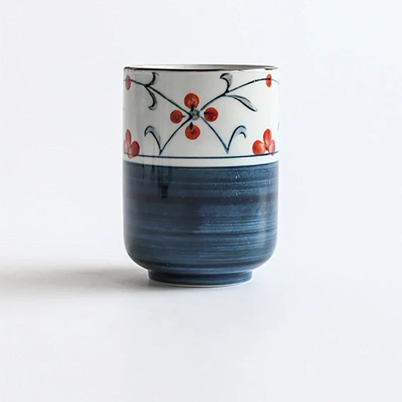 Tasse à thé japonais fleurs - Image 7