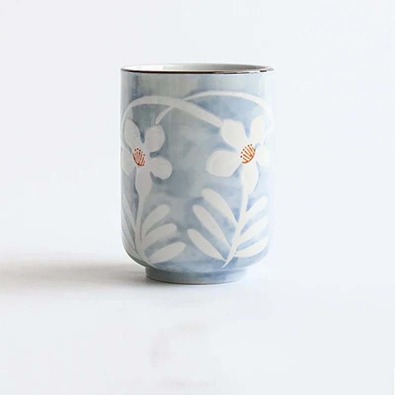 Tasse à thé japonais fleurs - Image 8