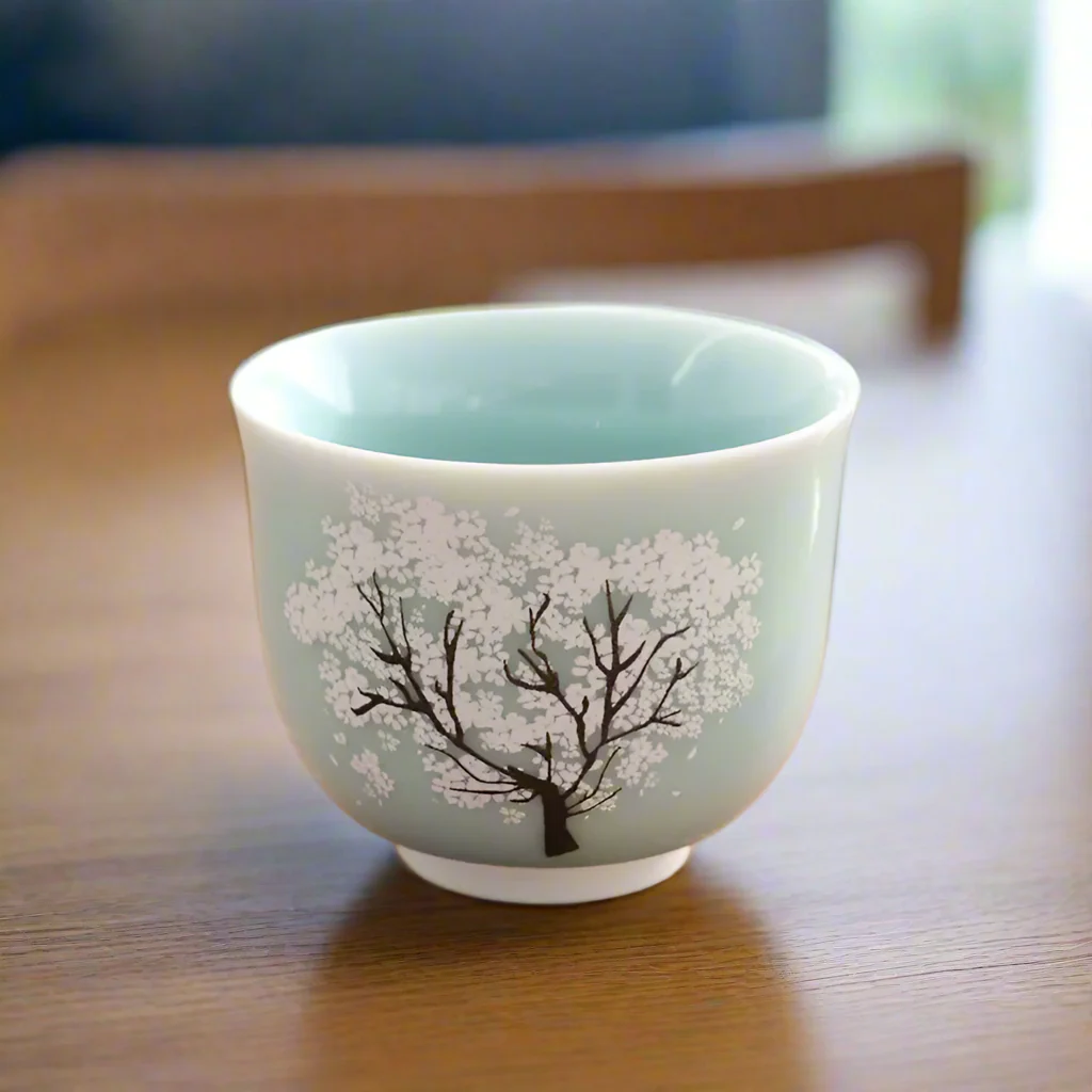 Tasse à thé Sakura - Image 4