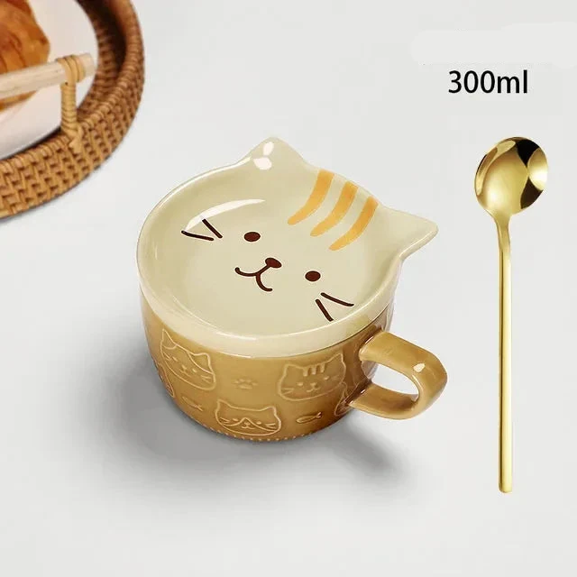 Tasse japonaise à motif chat - Image 7