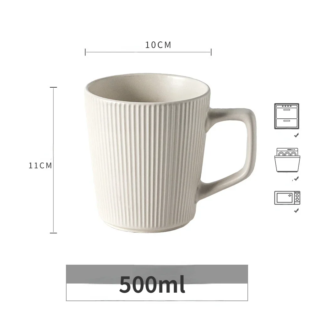 Tasse japonaise à rayures - Image 7