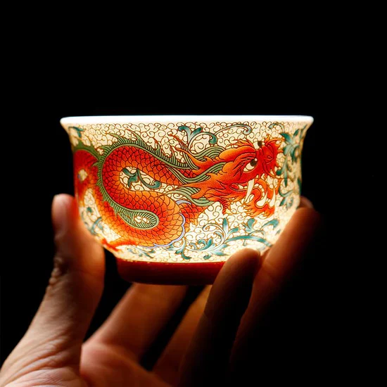 Tasse japonaise dragon - Image 4