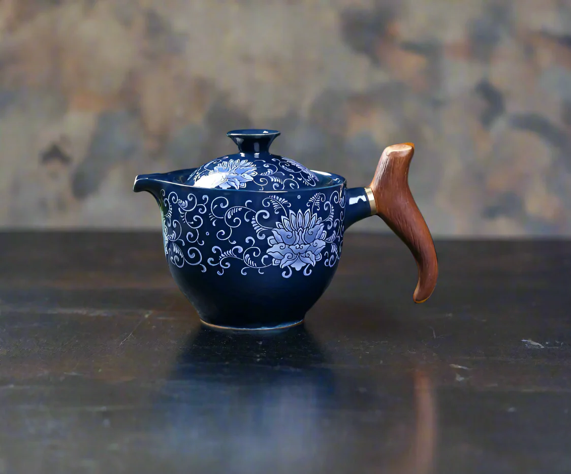 Théière Japonaise à Motifs Fleur