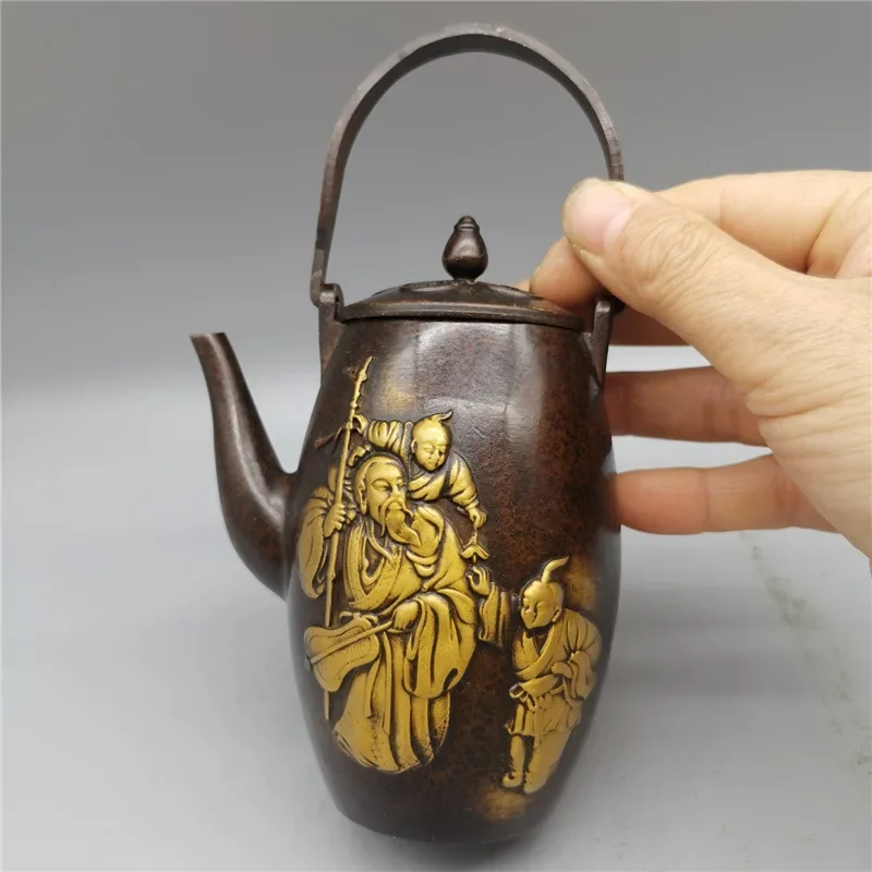 Théière Japonaise en Laiton - Image 3