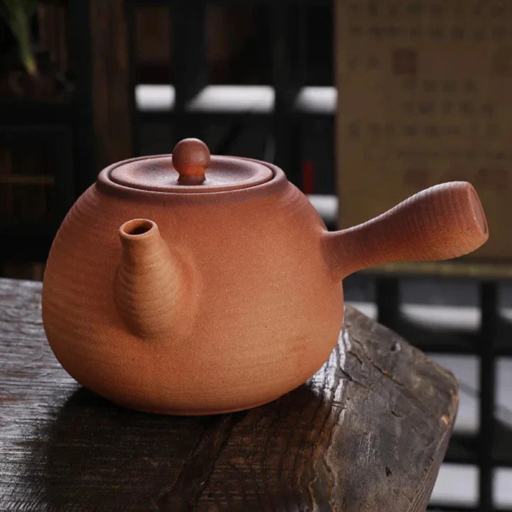 Théière japonaise en terre cuite - Image 10