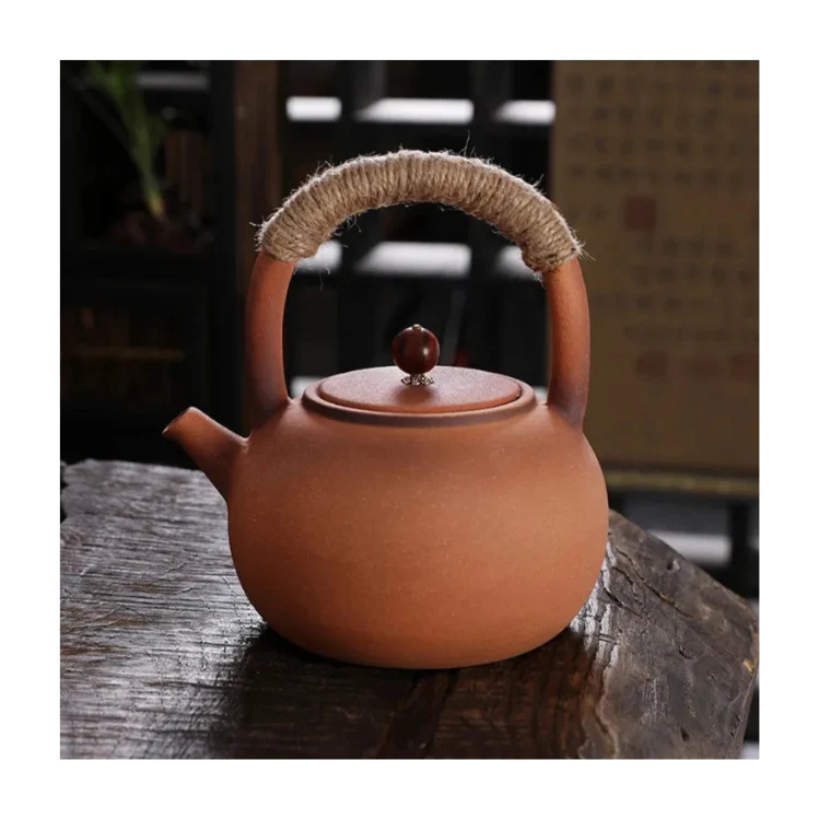 Théière japonaise en terre cuite - Image 3