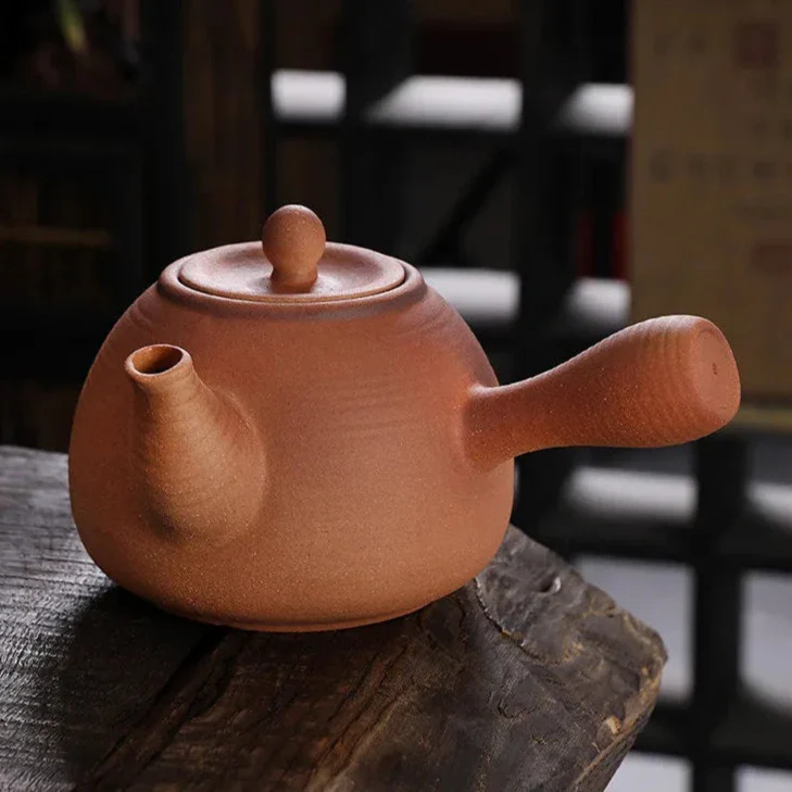 Théière japonaise en terre cuite - Image 5