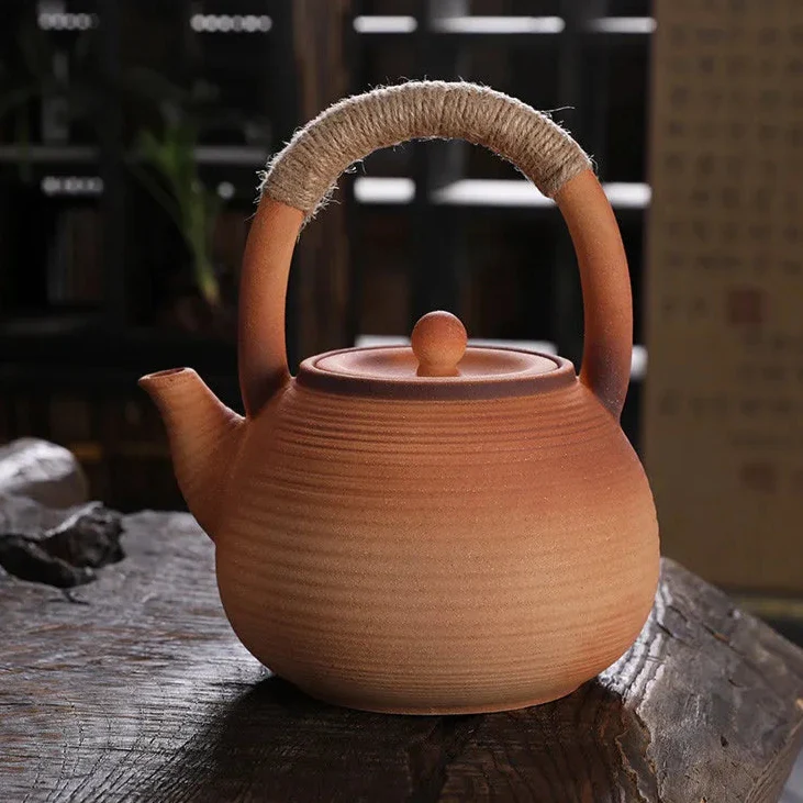 Théière japonaise en terre cuite - Image 9