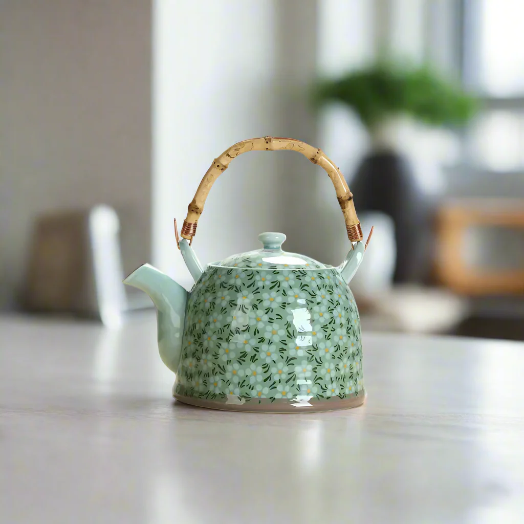 Théière Japonaise Fleurie
