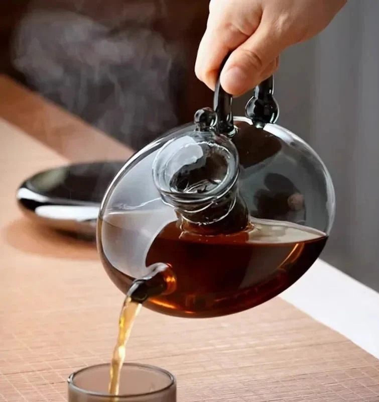 Théière Japonaise Noire Transparente