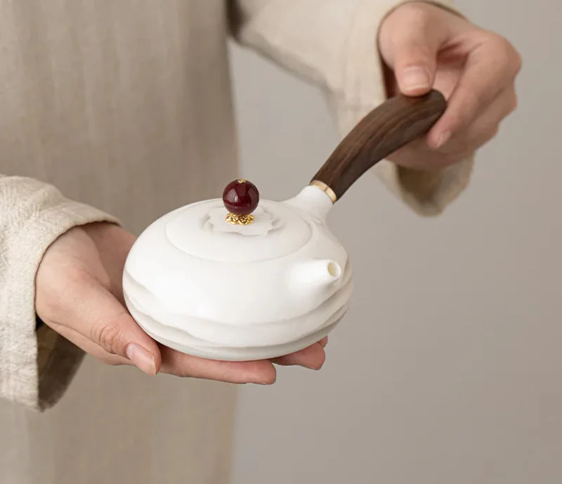 Théière Japonaise Porcelaine à Poignée