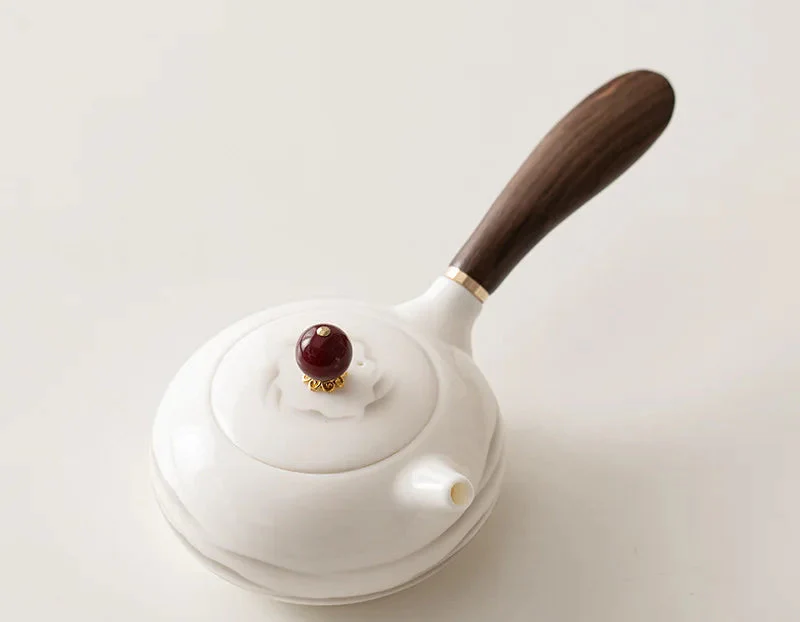 Théière Japonaise Porcelaine à Poignée - Image 2