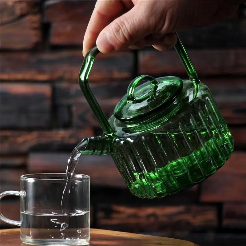 Théière Japonaise Verte Transparente
