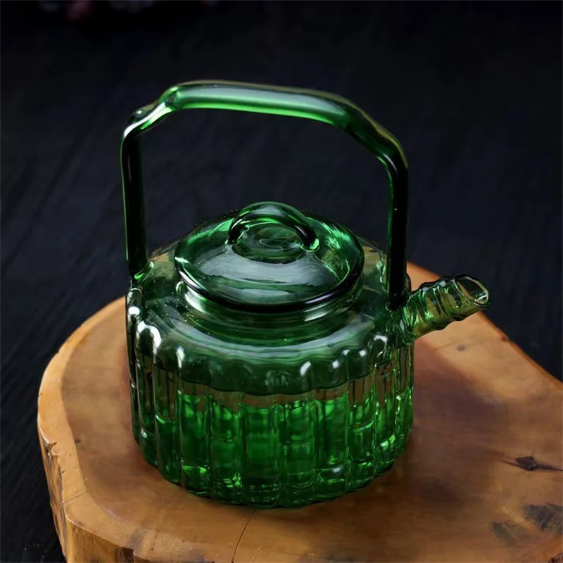 Théière Japonaise Verte Transparente - Image 2
