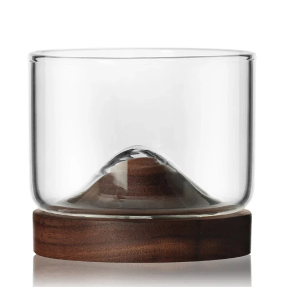 Verre Japonais Base en Bois - Image 6