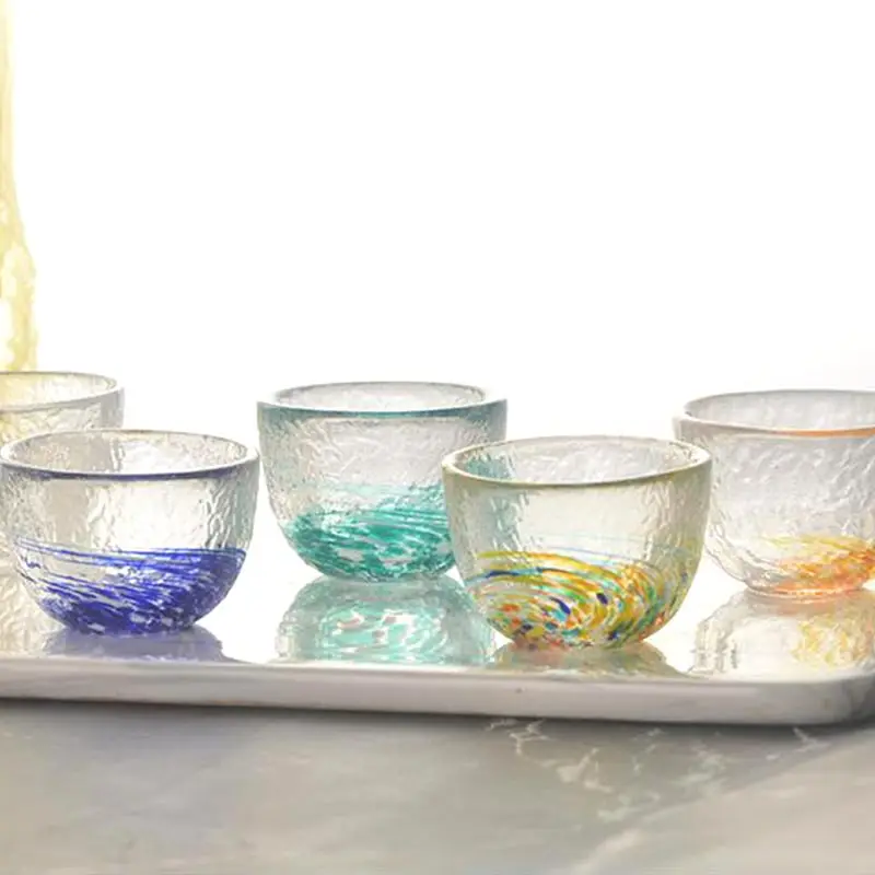 Verres à Saké Colorés Japonais - Image 3