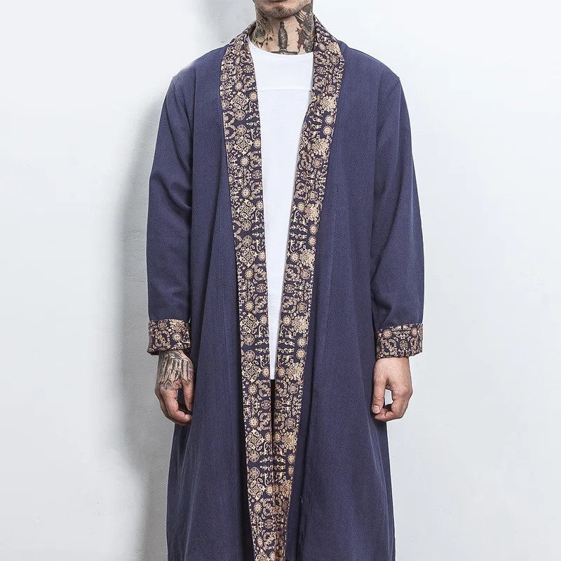 Veste de Kimono Longue Cardigan - Image 5