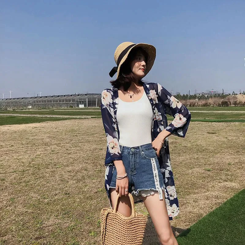 Veste Fine Kimono Femme - Image 3