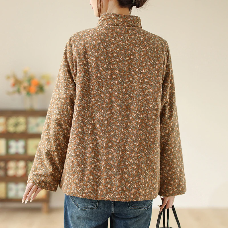 Veste Kimono à Fleurs pour Femme - Image 3
