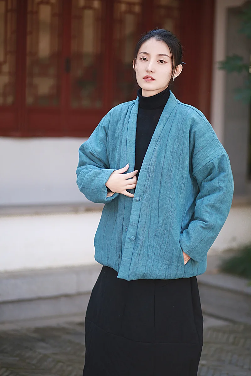 Veste Kimono d'Automne pour Femme - Image 5