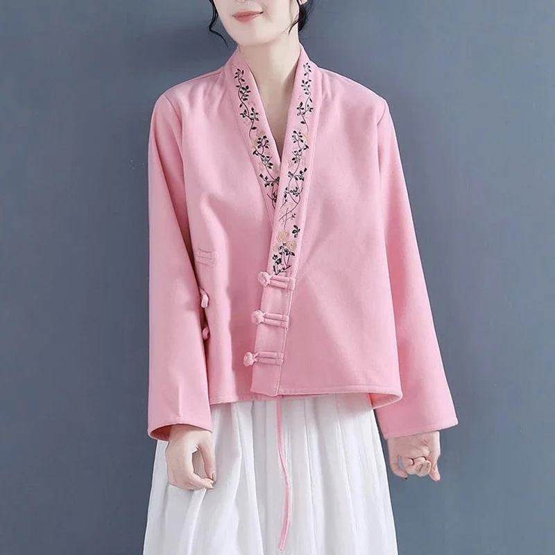 Veste Kimono Femme Brodée - Image 3