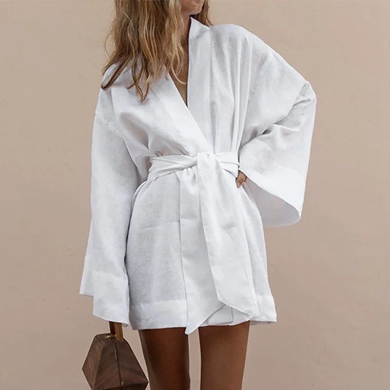 Veste Kimono Femme Chic - Image 3