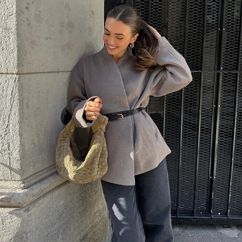 Veste Kimono Femme d’Hiver
