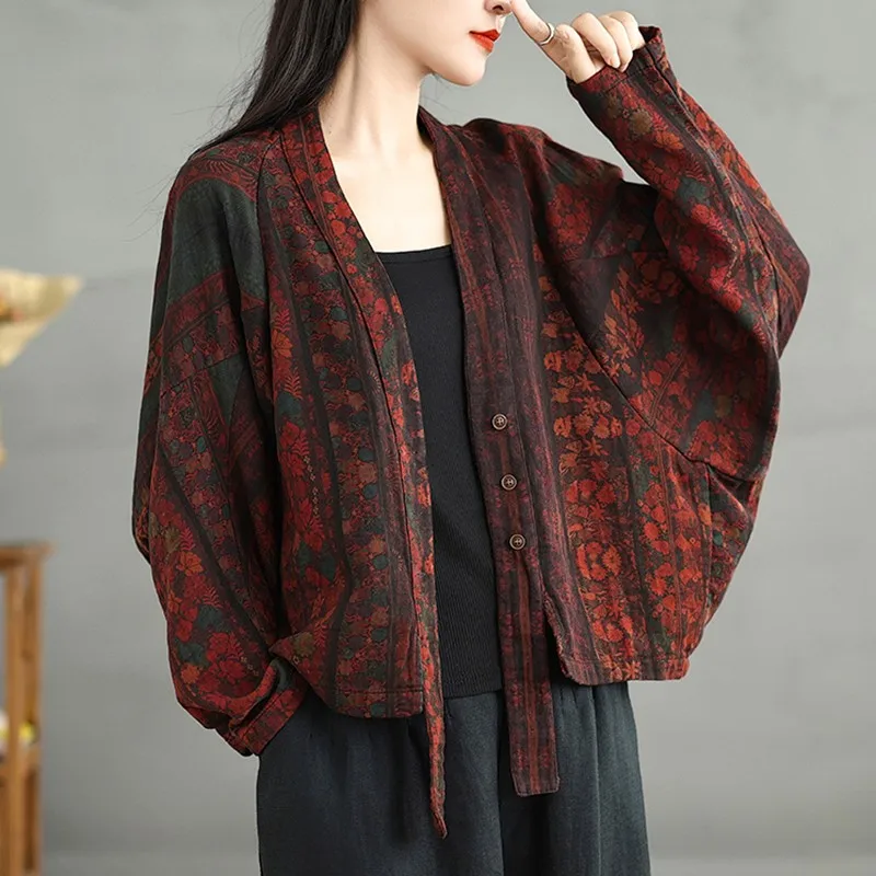 Veste Kimono Femme Décontractée - Image 2