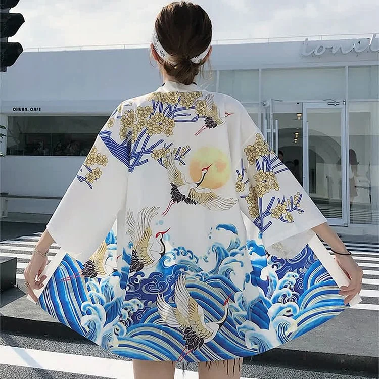 Veste Kimono Femme été - Image 6