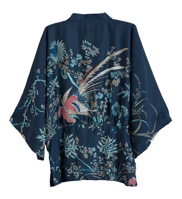 Veste Kimono Femme Imprimée Phénix - Image 3