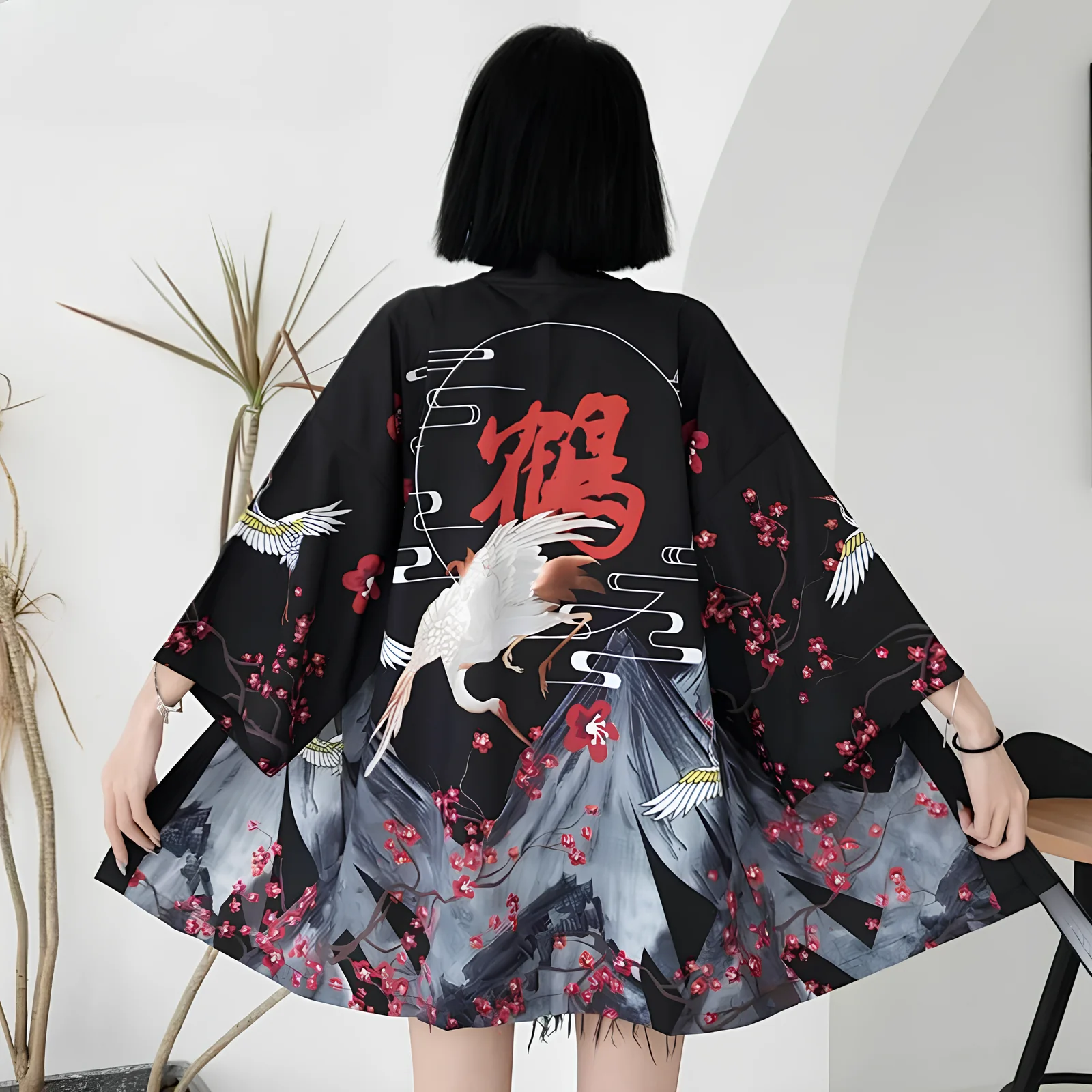 Veste Kimono Femme Japonais - Image 5