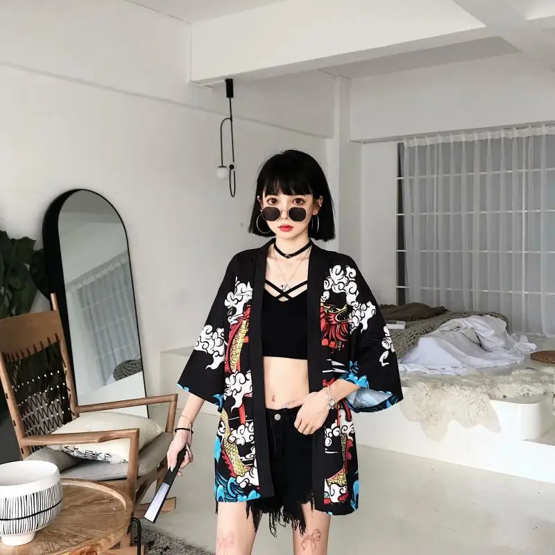 Veste Kimono Femme Moderne