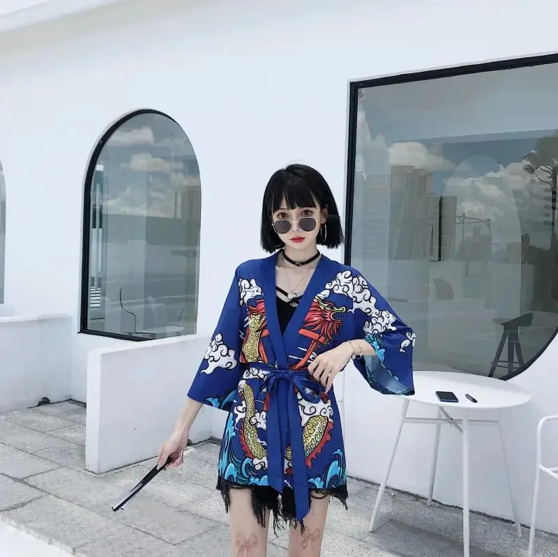 Veste Kimono Femme Moderne - Image 13
