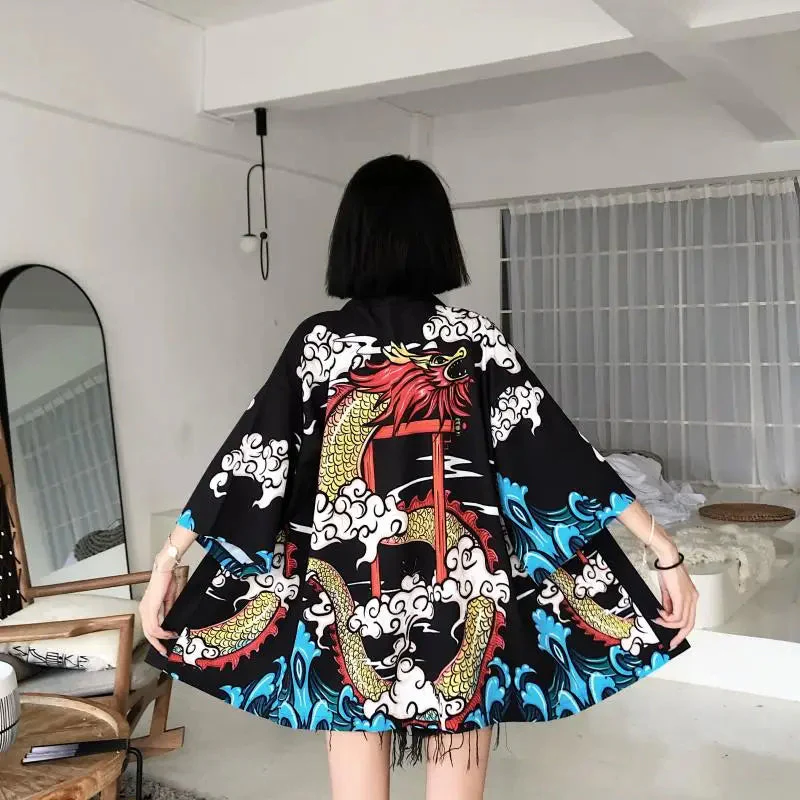 Veste Kimono Femme Moderne - Image 2