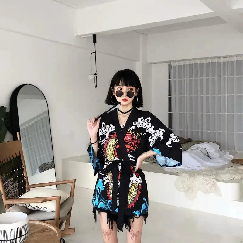 Veste Kimono Femme Moderne - Image 7