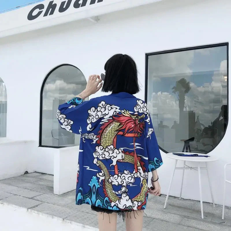 Veste Kimono Femme Moderne - Image 8