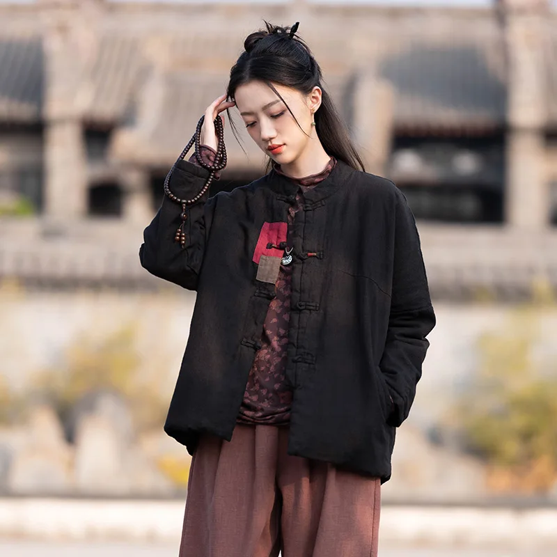 Veste Kimono Femme Rembourrée - Image 8