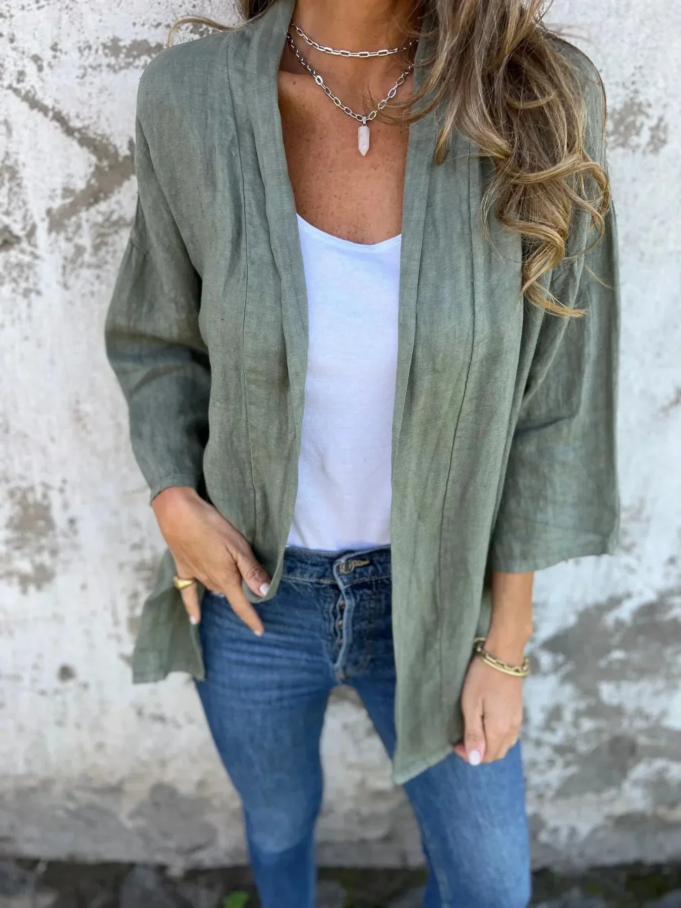 Veste Kimono Femme stylé - Image 12