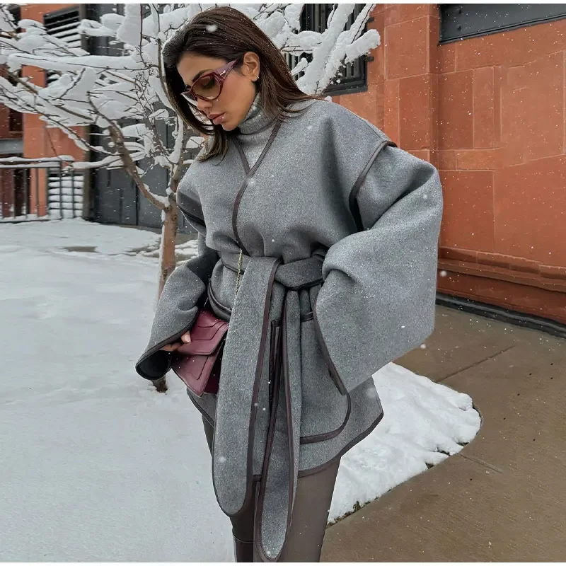 Veste Kimono Femme Tendance - Image 2