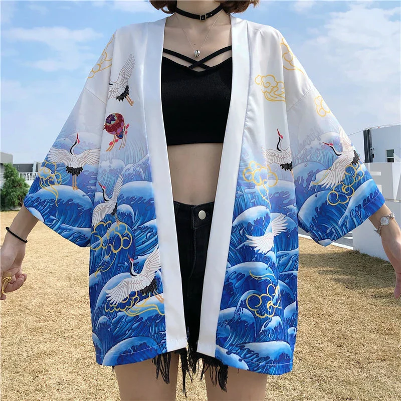 Veste Kimono Fluide Femme - Image 5