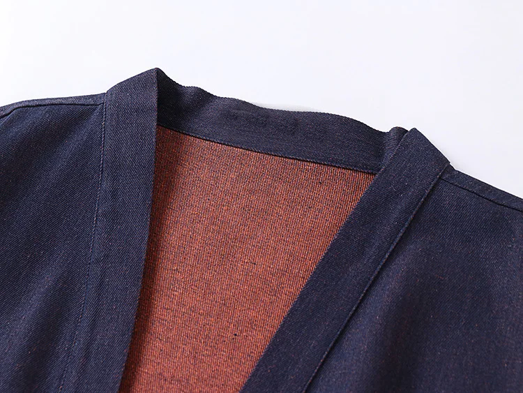 Veste Kimono Homme Décontracté en Jean - Image 4