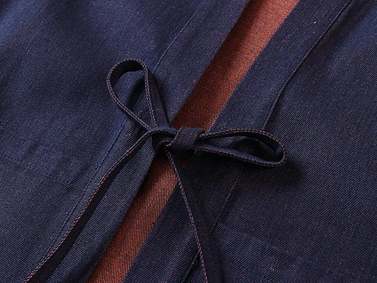 Veste Kimono Homme Décontracté en Jean - Image 5