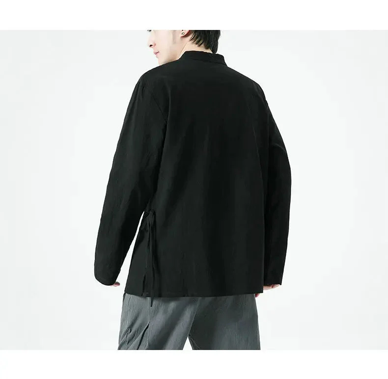 Veste Kimono Homme Hanfu - Image 4