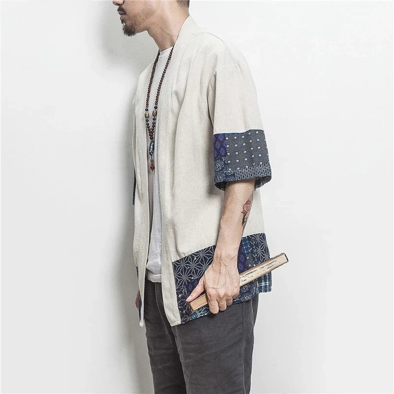 Veste Kimono Homme Japonais - Image 4