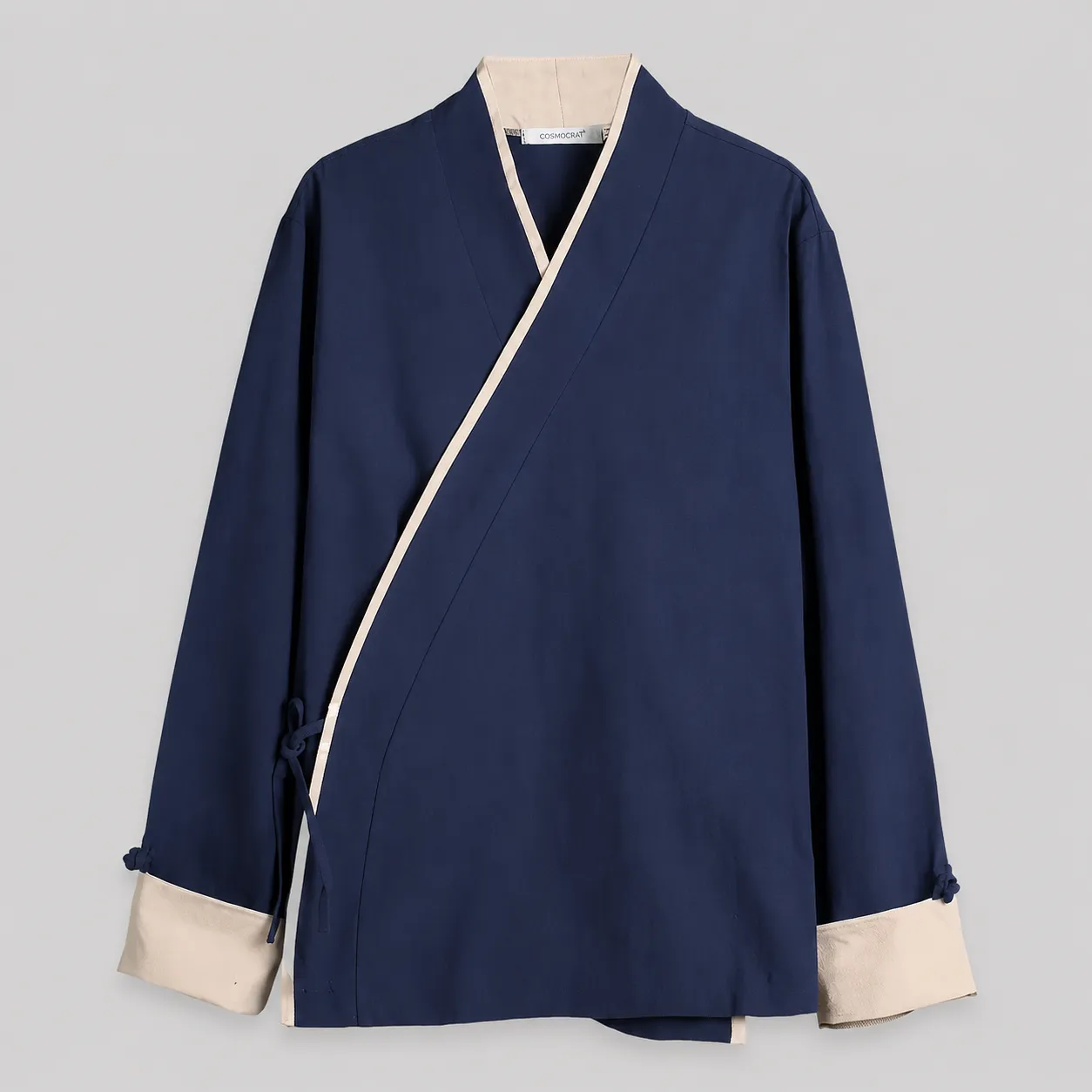 Veste Kimono Homme Japonais Classique Elégante - Image 2