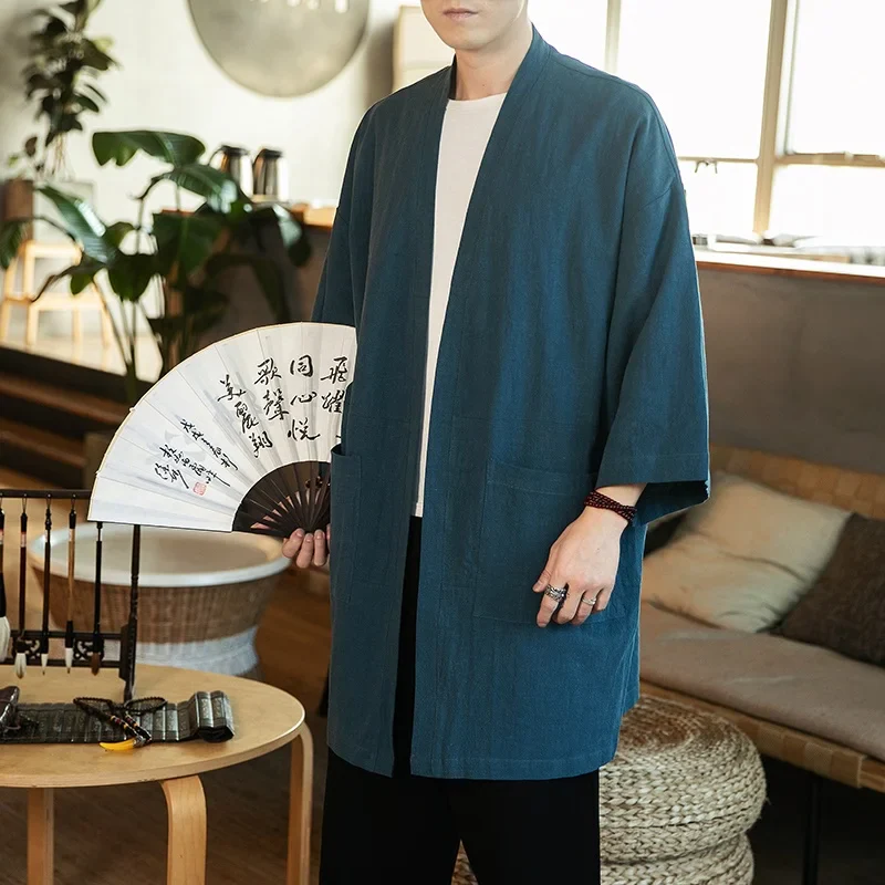 Veste Kimono Homme Kyoto - Image 2