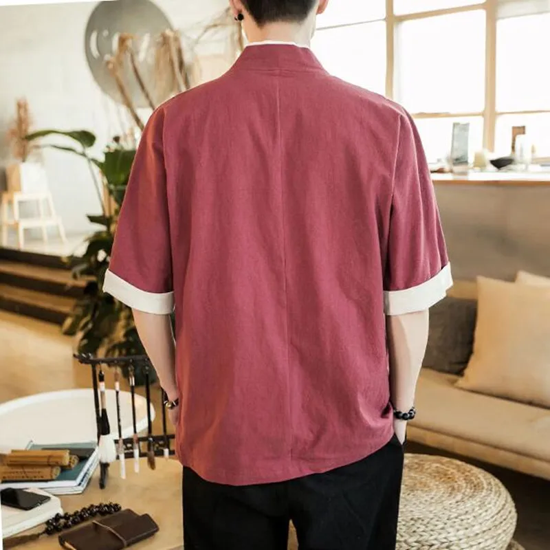 Veste Kimono Homme Moderne - Image 5