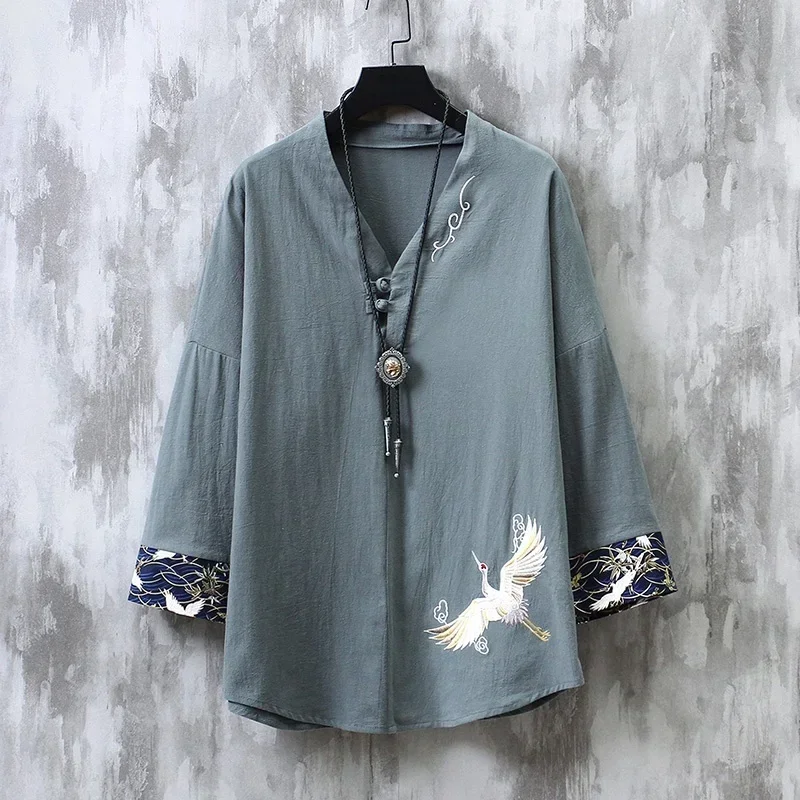 Veste Kimono Homme Originale - Image 2