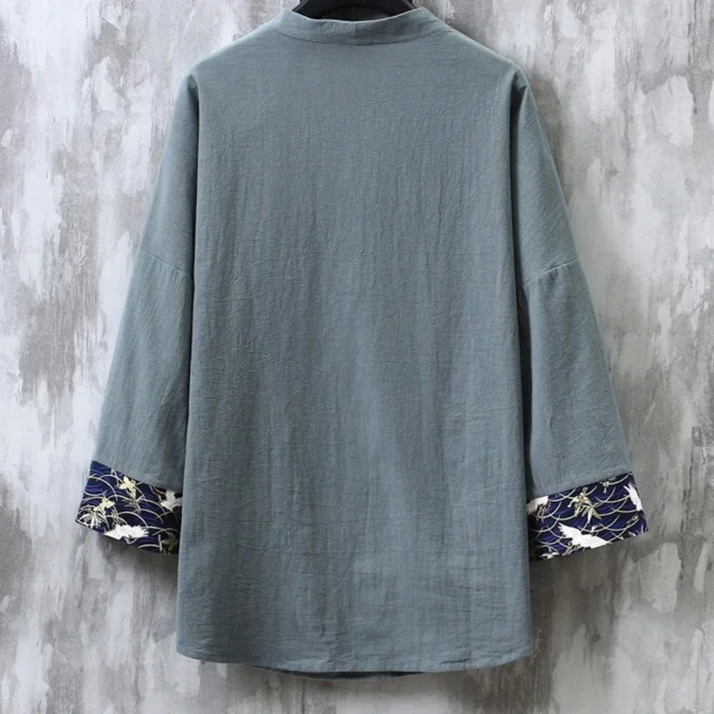 Veste Kimono Homme Originale - Image 3