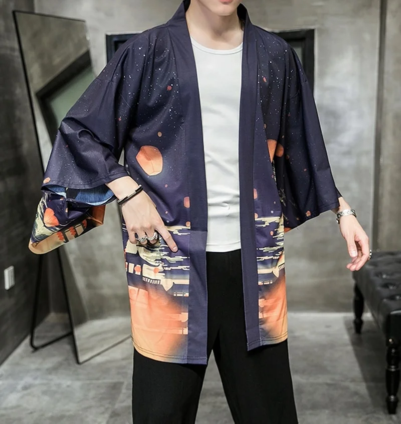 Veste Kimono Homme Pleine Lune - Image 3